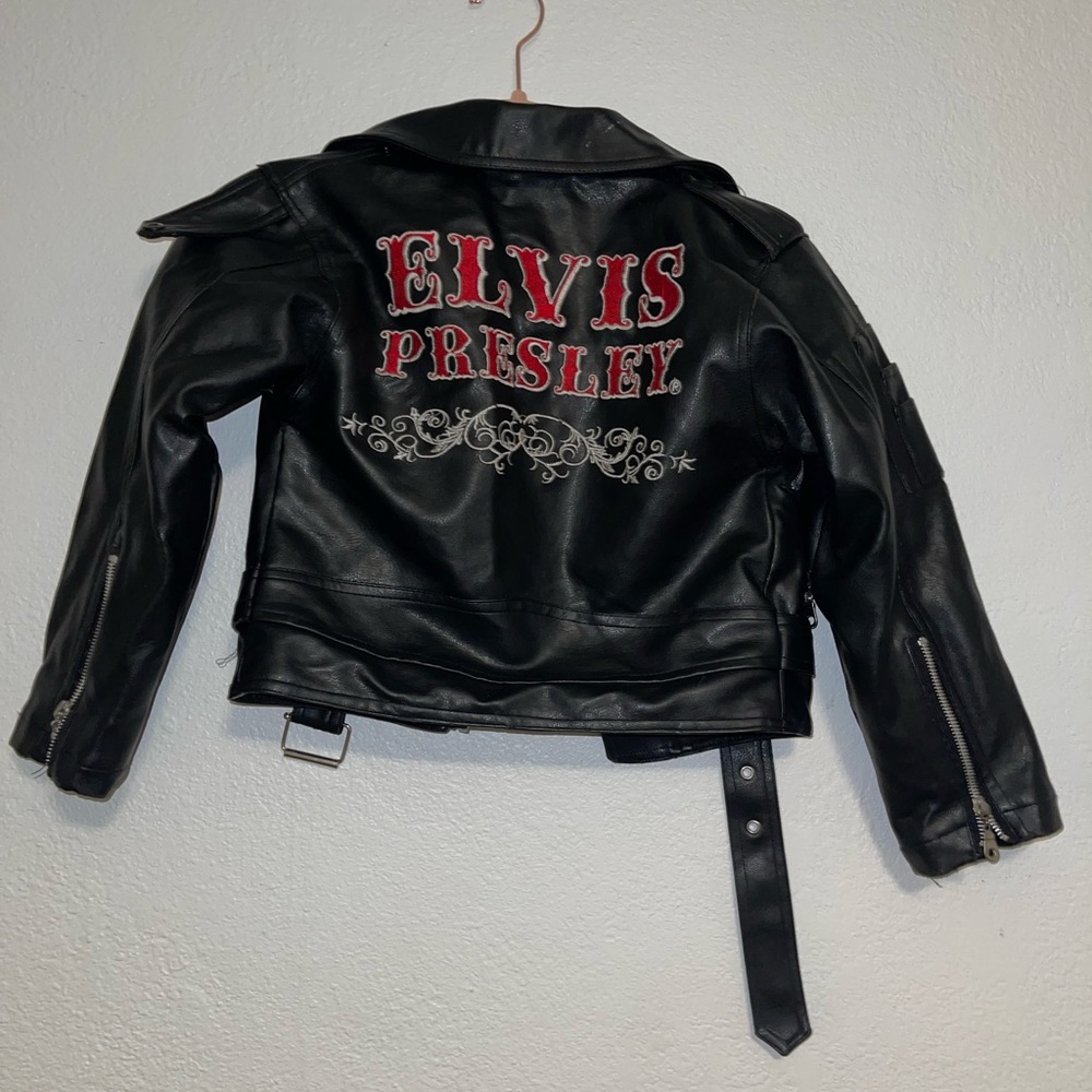 Toddler Elvis Presley Leather Jacket